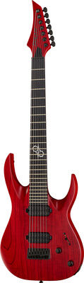 Solar Guitars A2.7TBR G2 Trans blood red matte