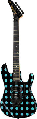 Kramer Guitars Nightswan Black with blue dots