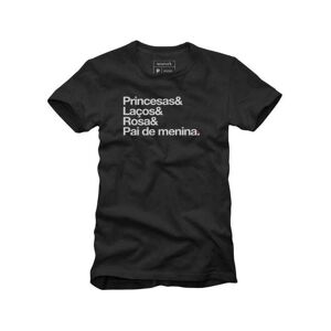 Reserva Camiseta Pai de Princesa Reserva Preto  - male