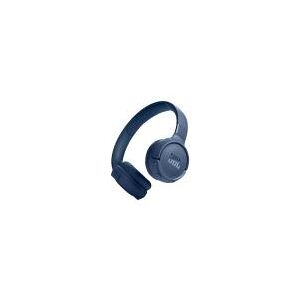 Fone De Ouvido Sem Fio Jbl Tune520 On-ear Bluetooth Azul JBLT520BTBLU