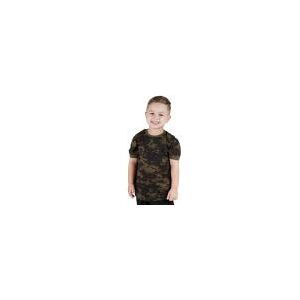 Camiseta Infantil Soldier Bélica Camuflada Digital Argila