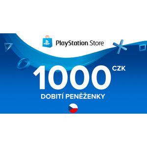 Sony Cartão PlayStation Network 1000 CZK