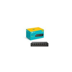 Switch Gigabit De Mesa Tp-Link 8 Portas 10/100/1000Mbps Plug & Play Gr