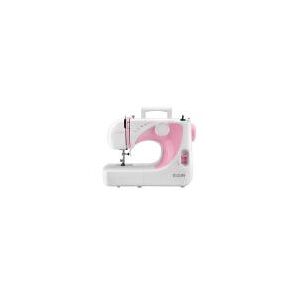 Máquina De Costura Elgin Jx2040 Futura Portátil 10 Pontos Branco/Rosa
