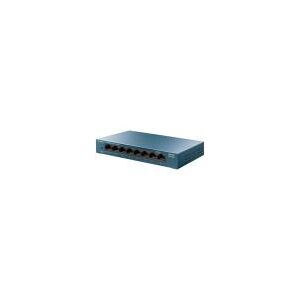 Switch Gigabit De Mesa Com 8 Portas 10/100/1000 Ls108g Smb - Tp-Link