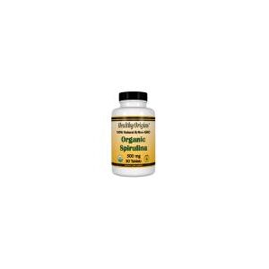 Organic Spirulina 500Mg - 30 Tabletes - Healthy Origins