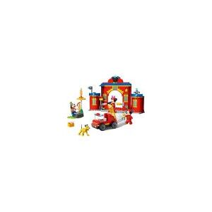 Lego Disney Mickey Friends Fire Truck Estação 10776 144 Peças
