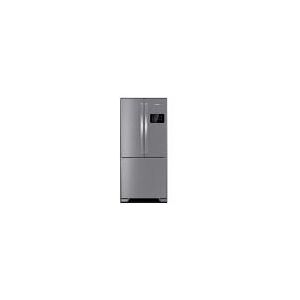 Refrigerador Brastemp French Door 3 Portas Frost Free Side Inverse 554L Inox 110V BRO85AK