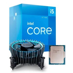 Intel Processador Intel Core I5-12400, 2.5GHz (4.4GHz Turbo) LGA1700, 18MB Cache, 12ª Ger - BX80
