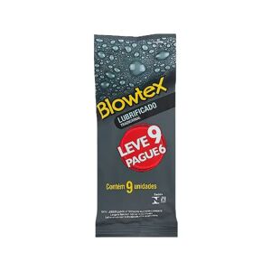 Blowtex Preservativo Blowtex Lubrificado - 16 Embalagens com 9 Unidades
