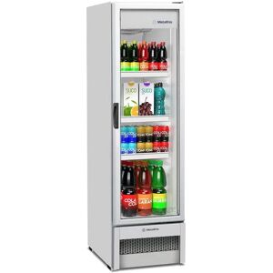 Expositor/Refrigerador Vertical Metalfrio   324 Litros VB28, Porta de Vidro, Branco