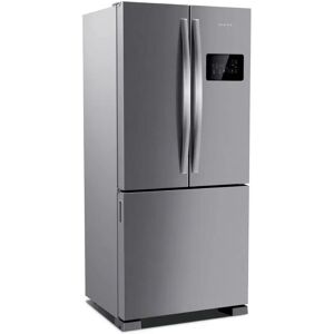 Refrigerador Brastemp Side Inverse 3 Portas Frost Free 554 Litros Inox 127V BRO85AK