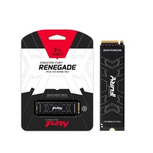 Kingston SSD Gamer Kingston Fury Renegade, 2TB, M.2 2280, PCIe 4.0 NVMe, 7300MB/s - 7000MB/s - SFYR