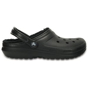 Crocs Classic Lined Clog; Black / Black, W12/M10