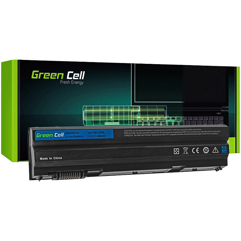 Greencell Laptop-Akku für Dell Latitude E6420 / E6440 / E6530 u.v.m., 4.400 mAh