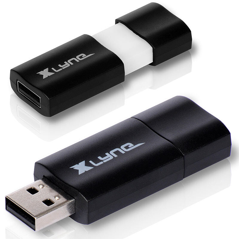 Xlyne 32 GB USB-Speicherstick USB 3.0 Wave Black USB-Stick