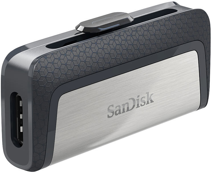 SanDisk Ultra Dual USB Type-C Laufwerk, 64 GB, USB 3.1 & USB Typ C, 150 MB/s