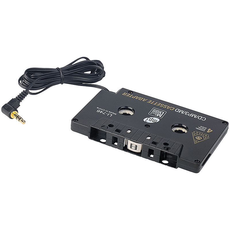 Q-Sonic CD/MP3-Kassetten-Adapter für Kfz-Betrieb