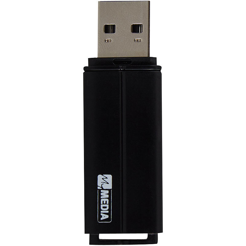 MyMedia 32 GB USB-2.0-Speicherstick MyUSB Drive, schwarz