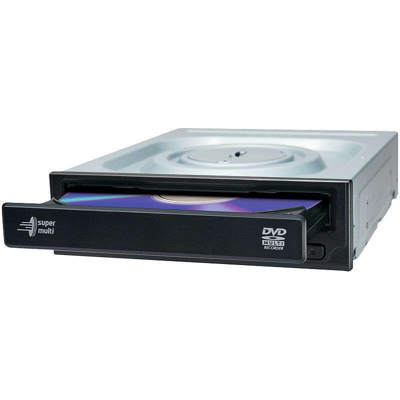 LG Interner CD/DVD-Brenner HLDS GH24NSD5, 24x/48x, M-DISC, SATA, schwarz