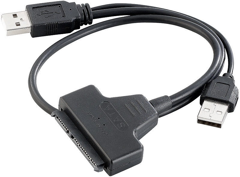 Xystec Festplatten-Adapter SATA auf USB 2.0 für 2,5