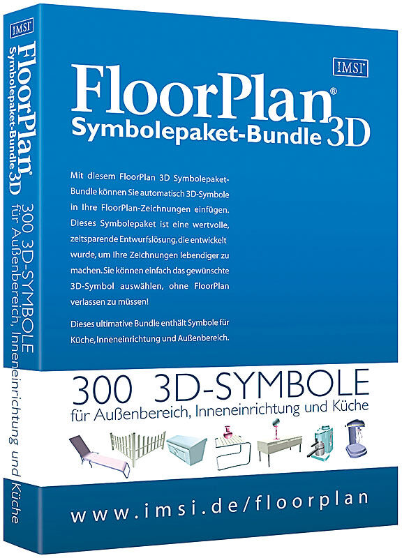 IMSI Floorplan Symbolepaket-Bundle 3D