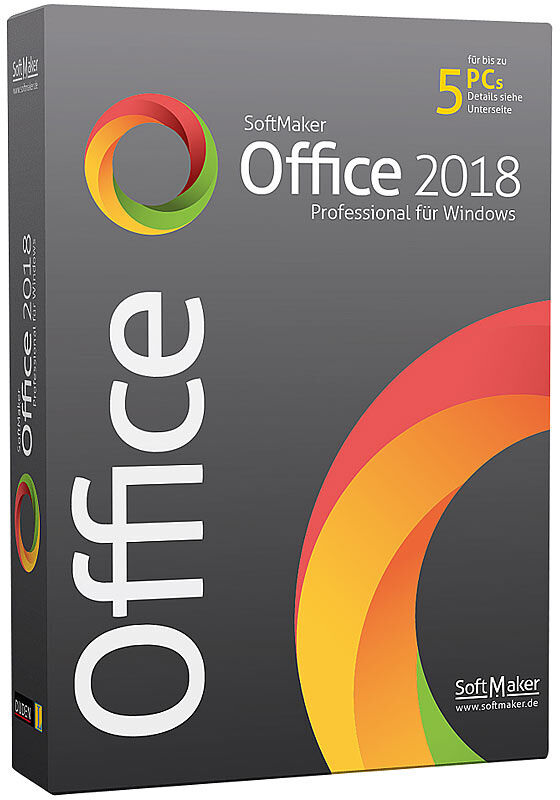 SoftMaker Office 2018 Professional für Windows (für 5 Privat-PCs)