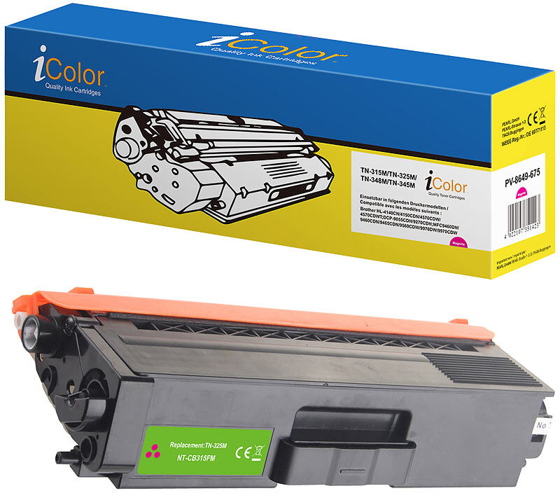 iColor Brother TN-325M Toner- Kompatibel- magenta