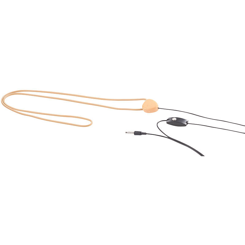 Callstel Induktionsschleife für Mini-Headset SHS-100, mit 3,5-mm-Klinkenstecker