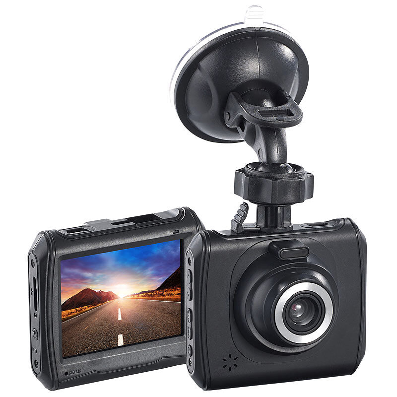 NavGear DVR-Dashcam MDV-2490 mit Bewegungserkennung, 6,1 cm / 2,4