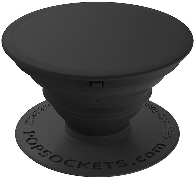 PopSockets Ausziehbarer Sockel und Griff für Smartphones und Tablets - Black