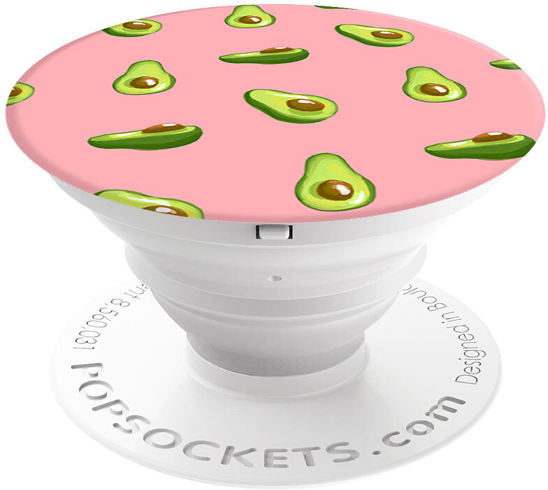 PopSockets Ausziehbarer Sockel & Griff für Smartphones & Tablets - Avocados Pink