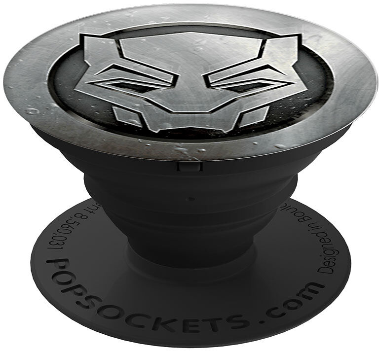 PopSockets Ausziehbarer Sockel & Griff für Handys & Tablets -Black Panther Monoc.