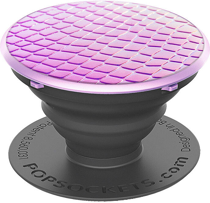 PopSockets Ausziehbarer Sockel und Griff für Handys & Tablets - Snake Golden Pink