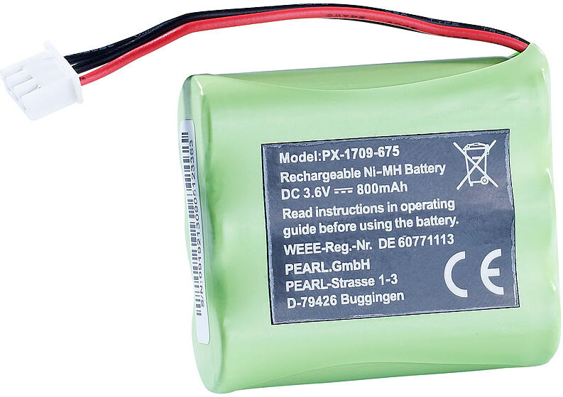 simvalley communications Ersatz-Akku 800 mAh für TTF-402