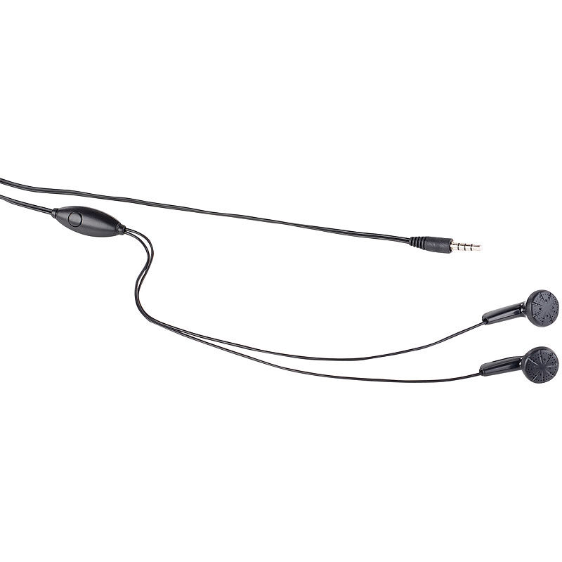 simvalley MOBILE In-Ear-Stereo-Headset für Outdoor-Handy XT-690