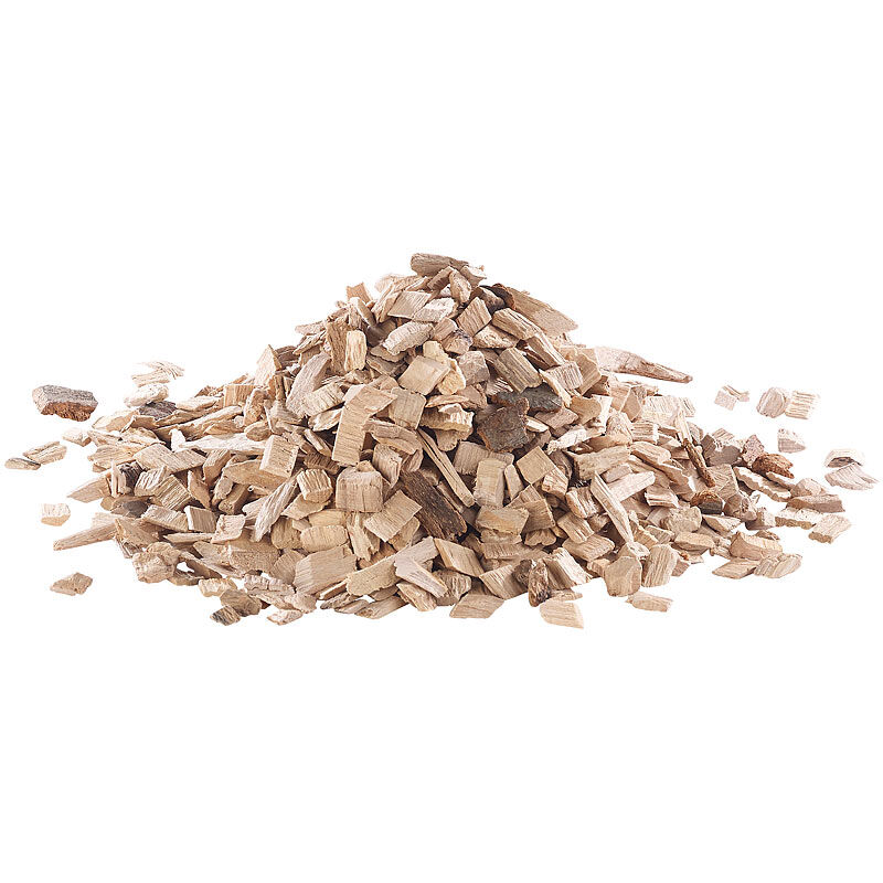 Carlo Milano Räucher-Chips zum Aromatisieren von Grillgut, 100 % Buchenholz, 1 kg