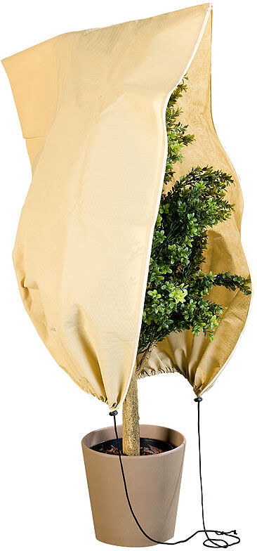 Royal Gardineer Kübelpflanzensack als Winterschutz, 100 x 80 cm, 80 g/m²