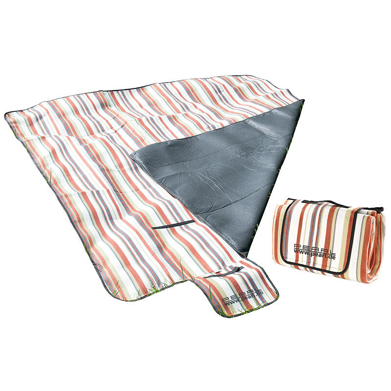 Pearl Fleece-Picknick-Decke 200 x 175 cm, wasserabweisende Unterseite