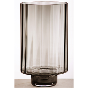 Gilde Novus Rauchglas H: 30 cm