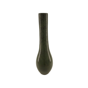 Decofinder Keramik dunkelgrün H: 34 cm