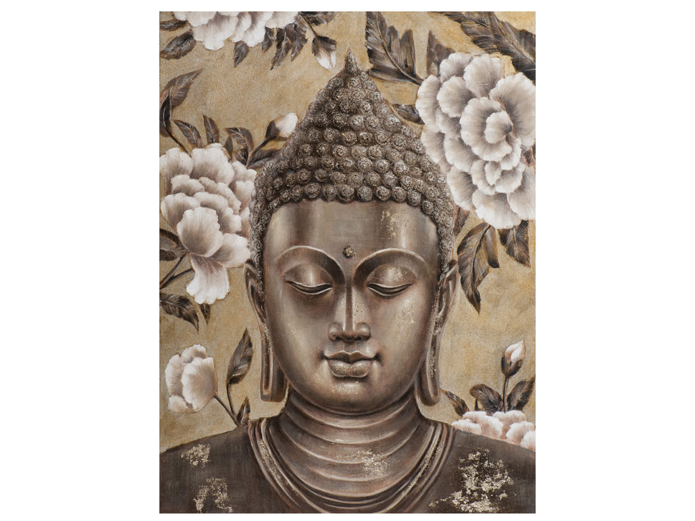 image LAND Buddha in Goldsilber  Silber