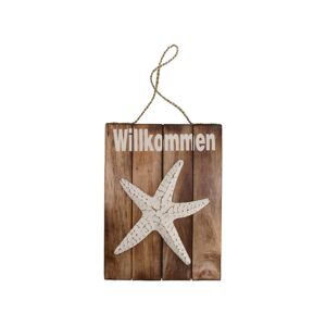 Dijk Willkommen-Schild H: 5 cm