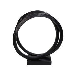 Kersten Ringe Aluminium schwarz H: 33 cm