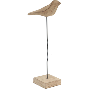 Decofinder Vogel naturbelassen H: 44 cm