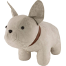 Decofinder Hund hellgrau H: 30 cm