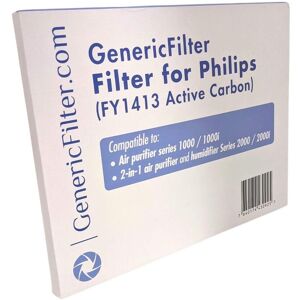 GenericFilter.com GenericFilter Ersatzfilter für Philips (FY1413 Aktivkohlefilter)