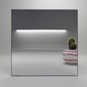 ecoheat Specchio Infrarot-Spiegelheizung 400 W / 60 x 60 cm
