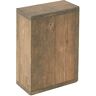 kaiserkraft Geschenkbox, Holzoptik, Innenmaße 220 x 149 x 75 mm, ab 50 Stk