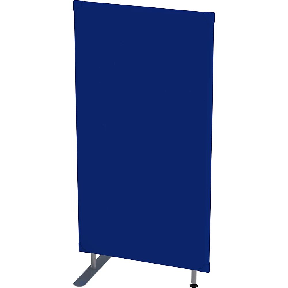 EUROKRAFTpro Schallschutz-Trennwand Wandpaneel, Höhe 1600 mm Breite 800 mm, blau